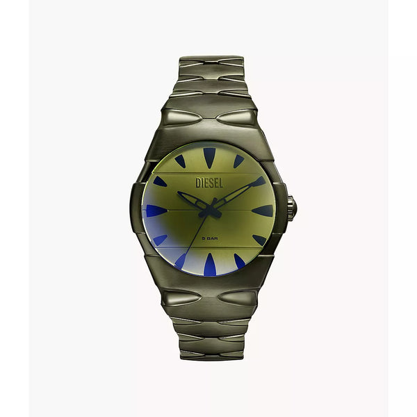 Diesel Men's D-Sruptor Three-Hand Stainless Steel Watch - Green