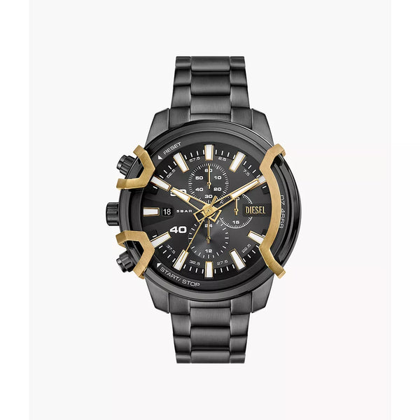 Diesel Men's Griffed Chronograph Two-Tone Stainless Steel Watch - Gunmetal