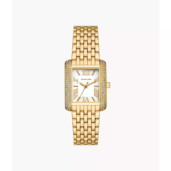 Michael Kors Women's Emery Three-Hand Gold-Tone Stainless Steel Watch - Gold