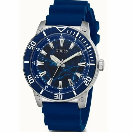 Guess Men s Classic Blue Dial Watch - GW0420G1 Sport Navy Silicon band