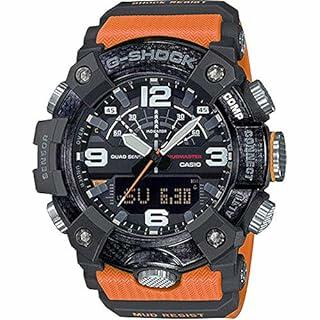 Casio G-Shock Mens Carbon ORANGE Mudmaster 200M Bluetooth Watch  GG-B100-1A9CR