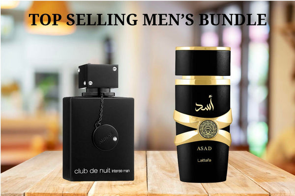 Armaf Club De Nuit Intense + Lattafa Asad - Top Selling Men's Fragrance Bundle