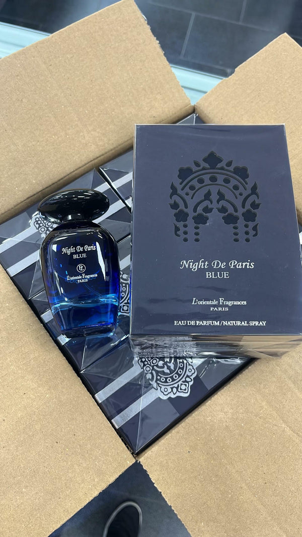 NIGHT DE PARIS BLUE EAU DE PARFUM 3.3 FLOZ (PACK OF 1)