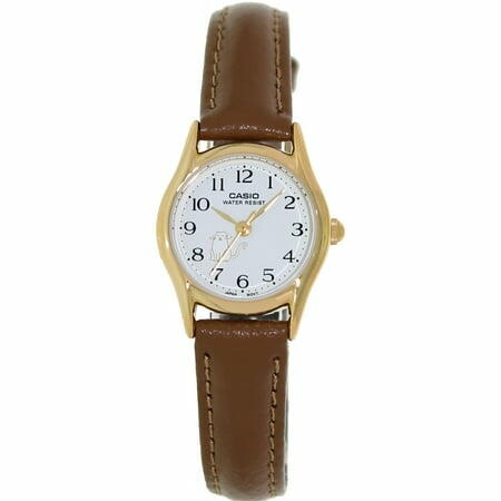 Women's Core LTP1094Q-7B8 White Leather Japanese Quartz Fashion Watch