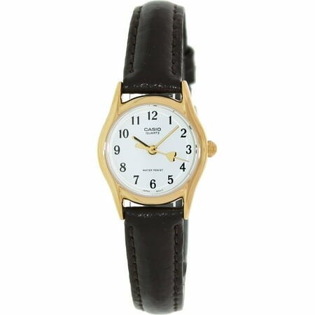 Casio Women's Core LTP1094Q-7B5 White Leather Japanese Quartz Fashion Watch