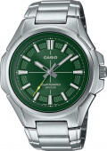 Casio Standard Analog Green Dial Casual Solar Men's Watch MTP-RS100D-3AV