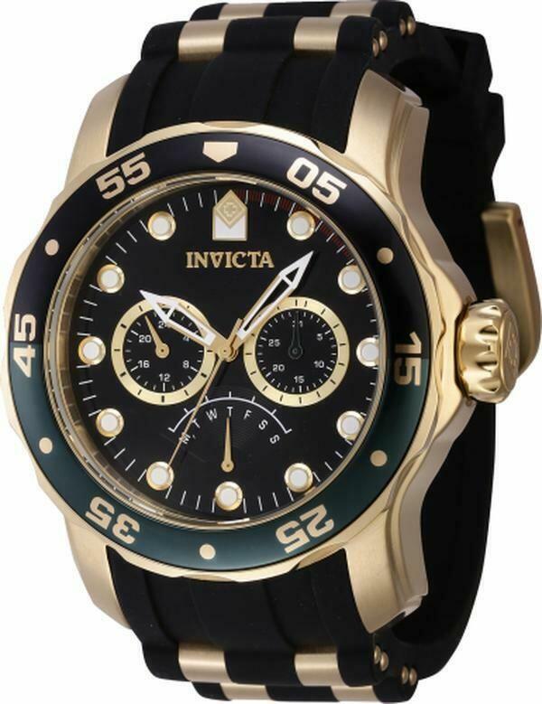 Invicta 46969 Pro Diver Quartz Chronograph Black Dial Men Watch