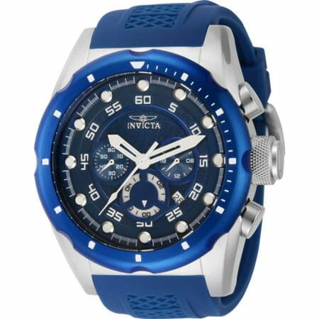 Invicta Speedway Chronograph GMT Date Quartz Blue Dial Men s Watch 41560