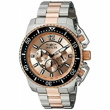 Invicta Pro Diver Chronograph Rose Dial Men s Watch 21956