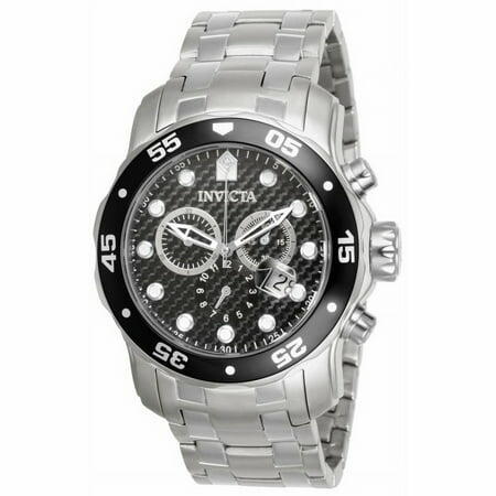 Invicta Men s 17082 Pro Diver Quartz Chronograph Black Dial Watch