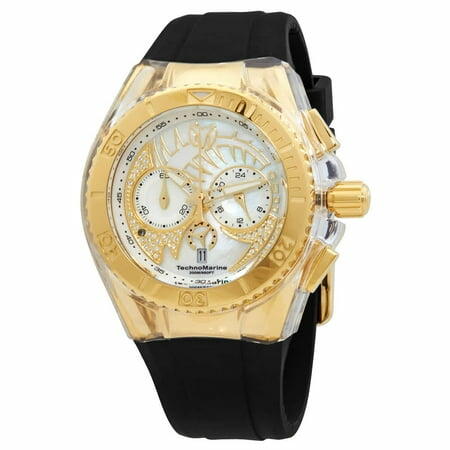 Technomarine Cruise Chronograph Quartz Mother of Pearl Dial Ladies Watch TM-119017