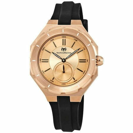 Invicta Women s Technomarine TM-118007 Quartz 3 Hand Rose Gold Dial Watch