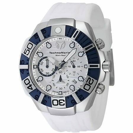 Technomarine TM-523013 Men s Reef Chronograph White Strap Watch