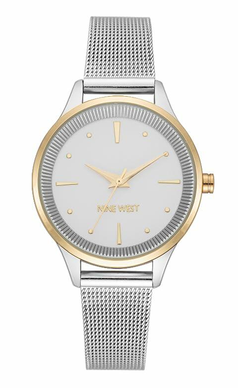 Nine West Women's Mesh Bracelet Watch