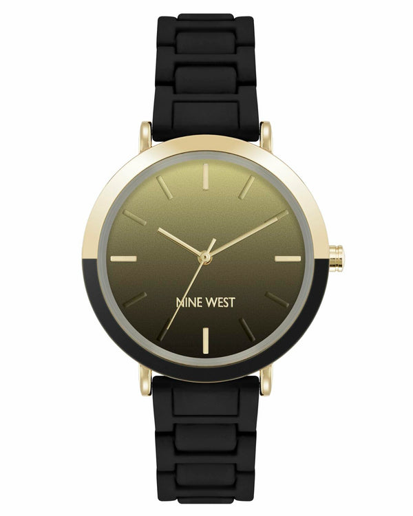 Nine West Women's Ruberized Bracelet Watch