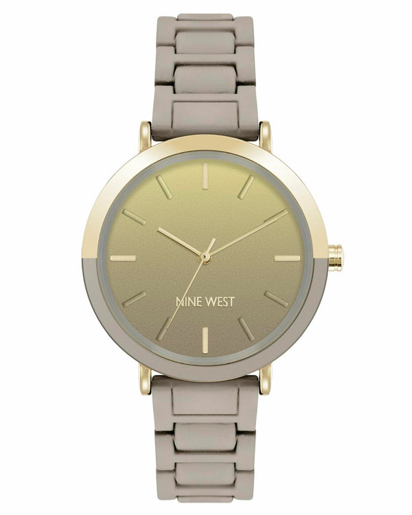 Nine West Women's Rubberized Bracelet Watch