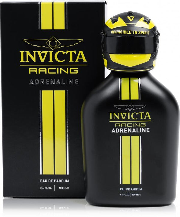 Invicta Racing Men's Fragrance - Limited Edition Adrenaline Black Mist (50334)