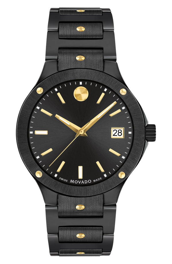 Movado SE Ceramic Bracelet Watch, 32mm in Black at 607741