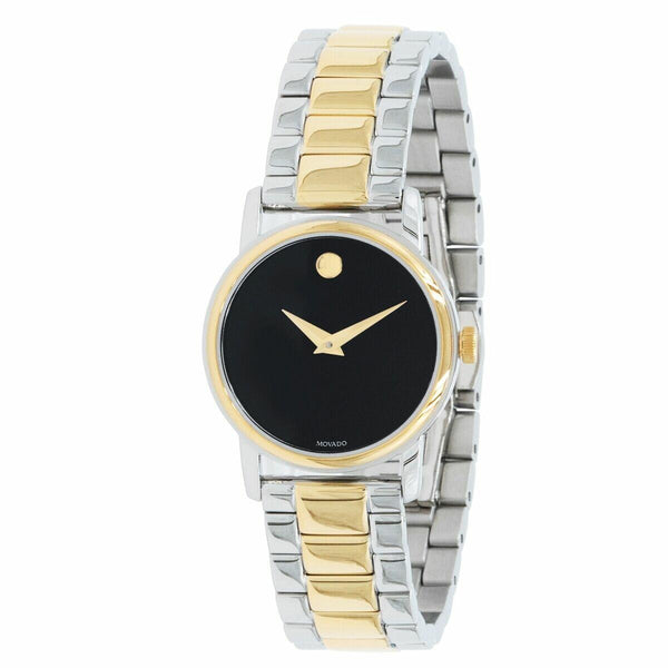 Movado Womens Museum Polished Two-tone Stainless Steel Swiss Watch 2100018