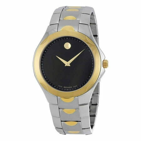 Movado Luno Sport Series Men s Black Two Tone Swiss Quartz Watch 0606906