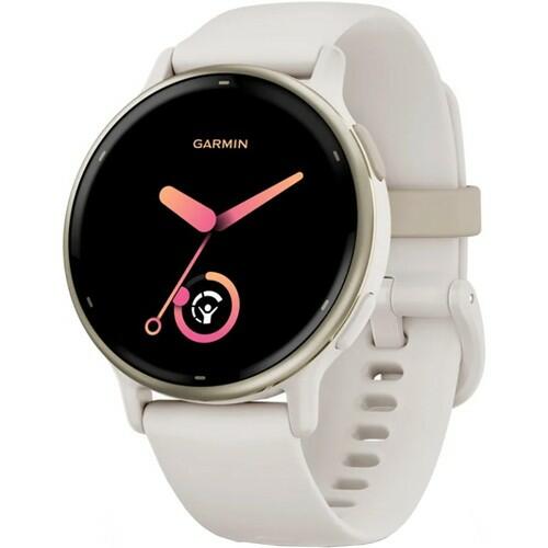 Garmin 010-02862-11 vívoactive® 5 Cream Gold Bezel