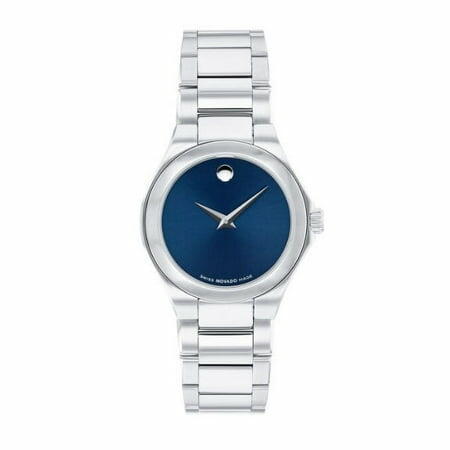 Movado 0607309 Defio Blue Dial Silver Tone Stainless Steel Women s Watch