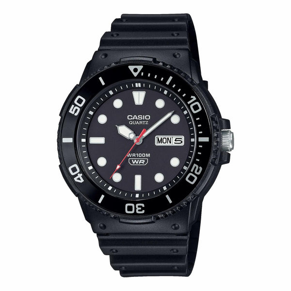 Casio MRW-230H Series | Black Rotating Bezel 100M Water Resistant MRW-230H-1E1
