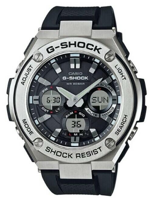 Casio G-Shock G-STEEL Analog-Digital World Time GST-S110-1A Men's Watch