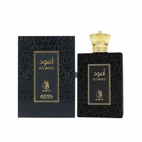 ARIF Aswad Perfumes Dubai Fresh & Long-Lasting Eau de Parfum for Men –  3.4 oz