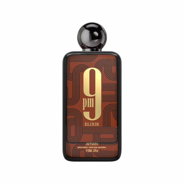 Afnan 9 PM Elixir Unisex Extrait de Parfum, 3.4 Fl. Oz NEW Release