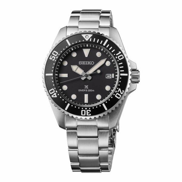 Seiko Prospex DIVER SCUBA Solar Men's Metal Strap SNE597