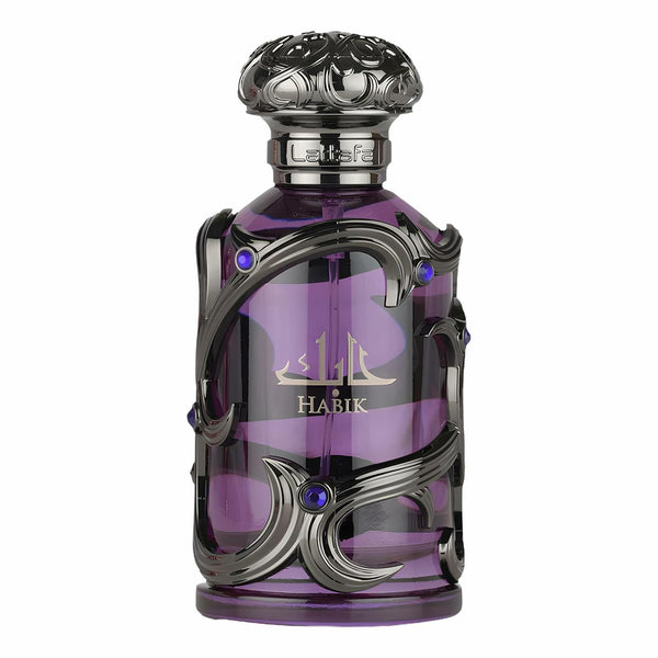 Lattafa Habik – Spicy, Aromatic, Woody Eau de Parfum Men, 3.4 Ounce / 100 ml