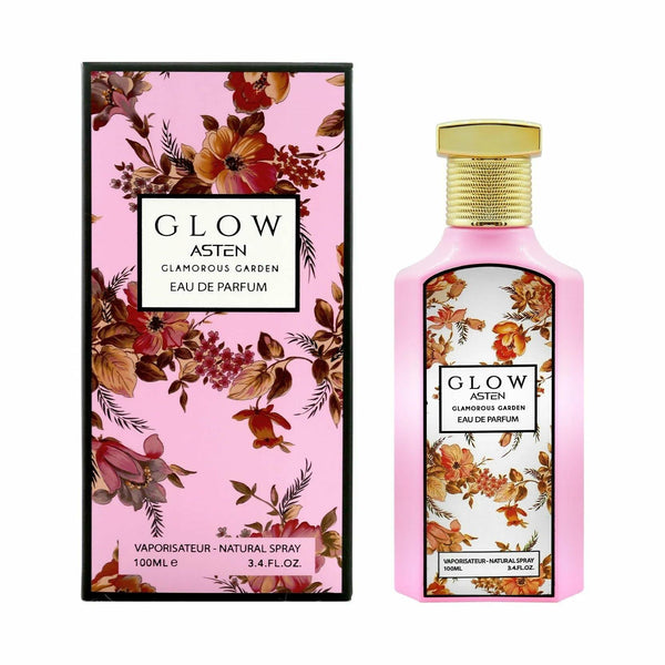Glow Glamorous Garden Eau De Parfum Women Asten Floral Fragrance 3.4 Oz/100ml
