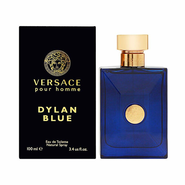 Versace Dylan Blue Eau de Toilette Spray for Men 3.4 oz Refreshing Scent