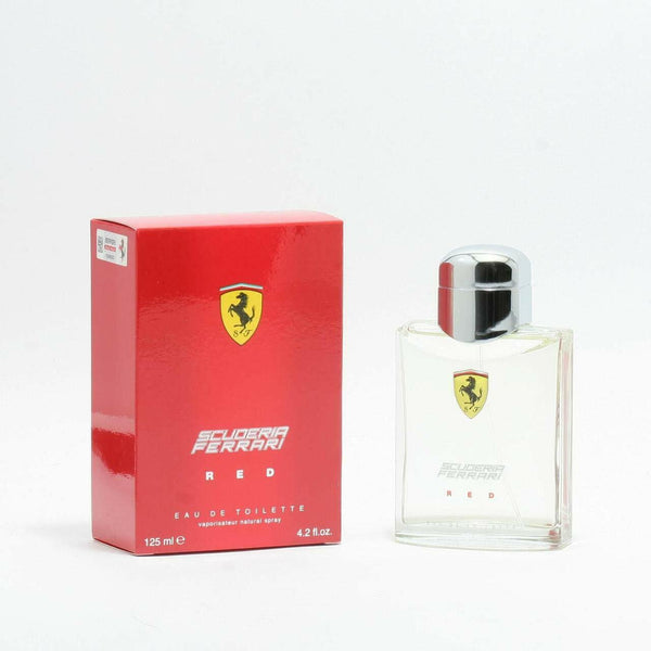 Ferrari Red Eau de Toilette Spray for Men 4.2 oz Iconic Sporty Fragrance