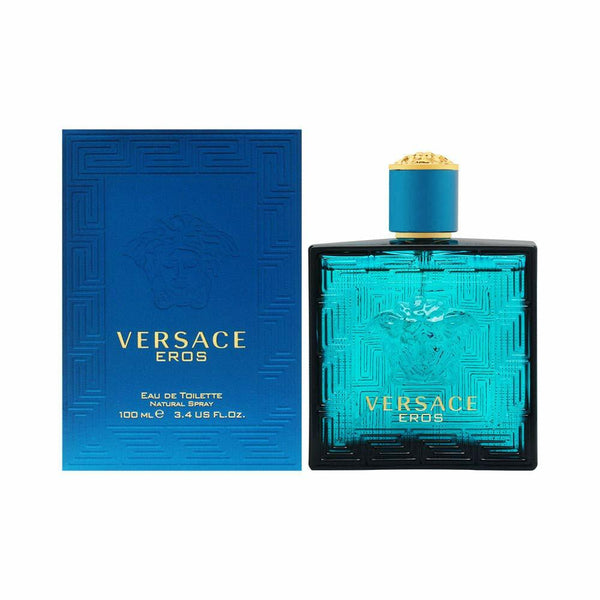 Versace Eros Eau de Toilette Spray for Men 3.4 oz Liquids Free Edition