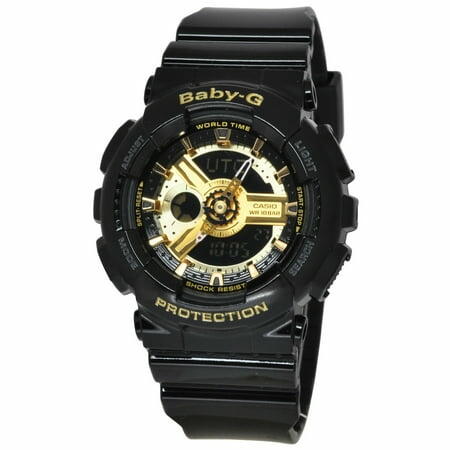 Casio Baby-G INT-BA-110-1ADR Black Analog Digital Womens Watch