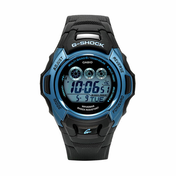 Casio G-Shock GWM500F-2 Blue Solar Multi-Band 6 Digital Mens Watch