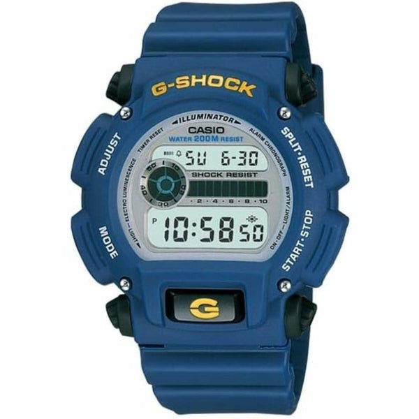 Casio INT-DW-9052-2VDR Blue Military Style Digital Mens Watch
