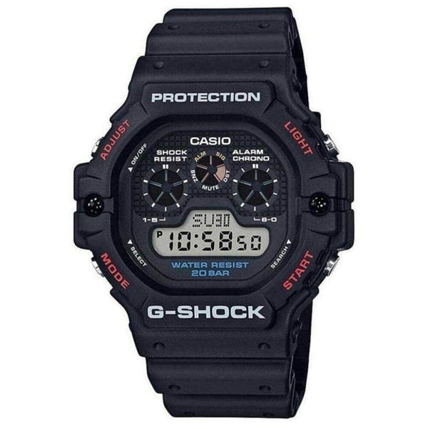 Casio INT-DW-5900-1DR Black Triple Eye Digital Mens Watch