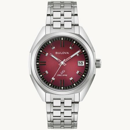 Bulova 96B401 Men’s Jet Star Watch – Black Dial Stainless Steel – The ...